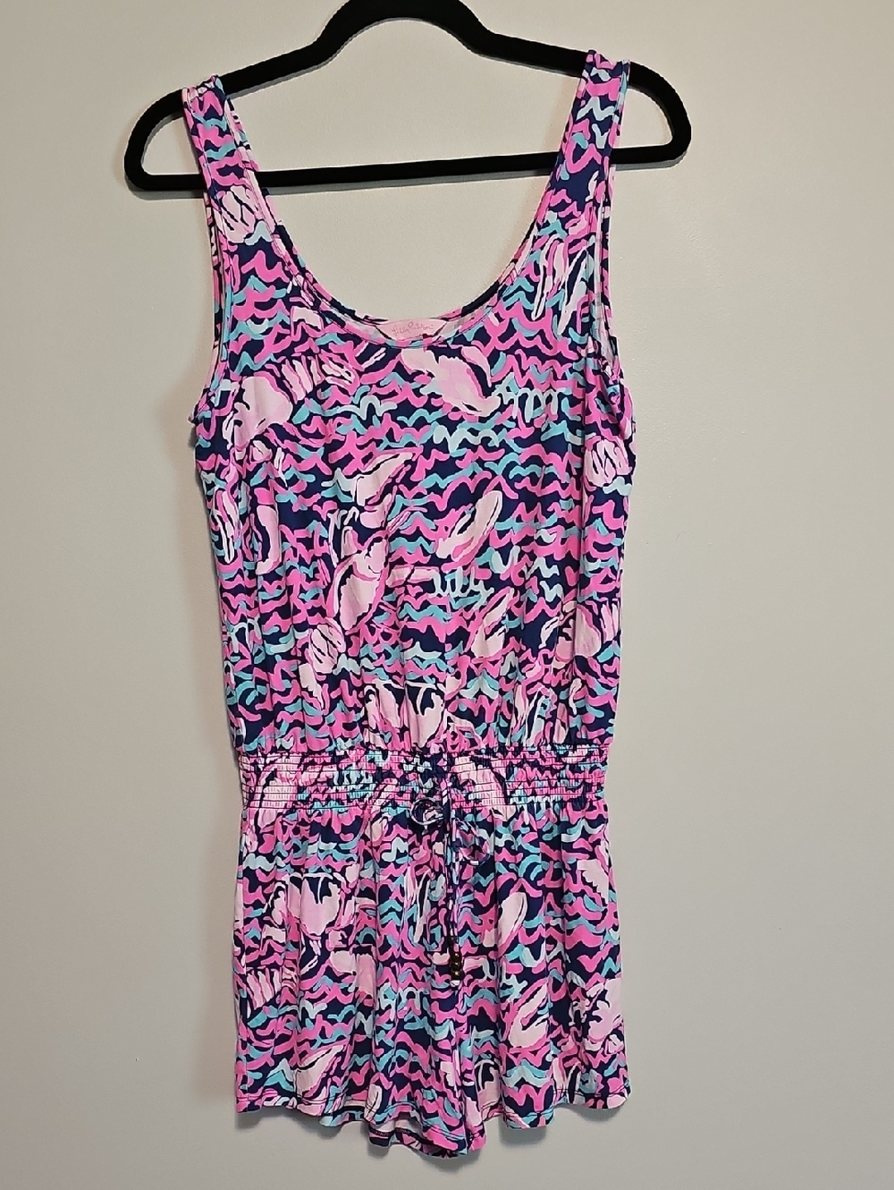 Lilly Pulitzer Tala Romper in Lobstah Roll Size S